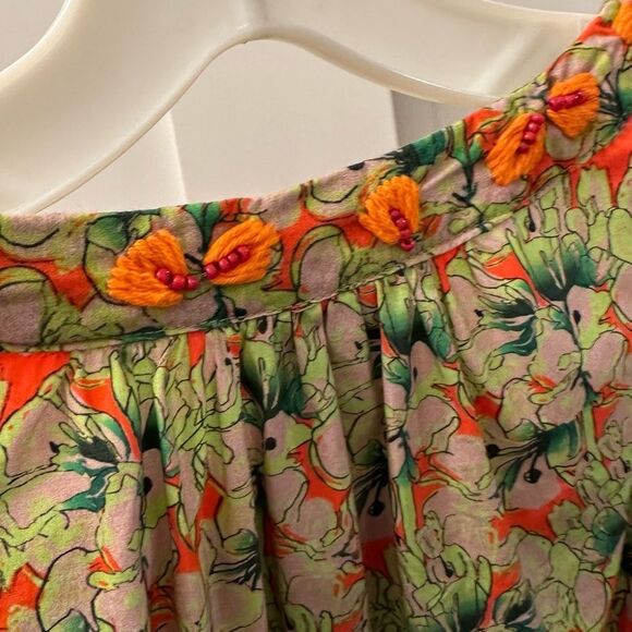 Anthropologie Roopa Pemmaraju Beaded Auretta Mini Dress Size Medium - Picture 12 of 15